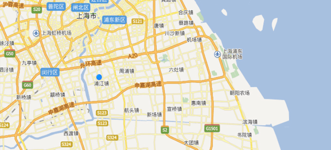 心航報(bào)關(guān)保稅倉(cāng)儲(chǔ)地理位置